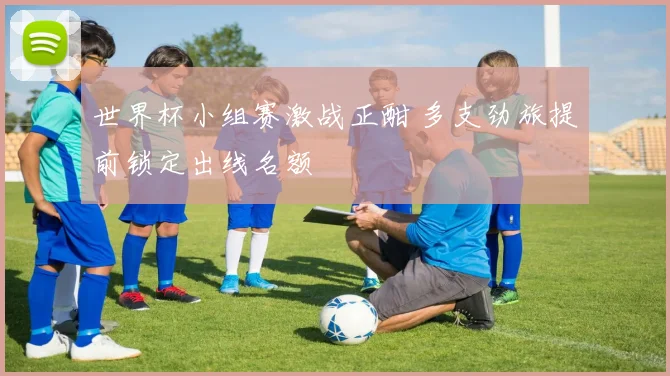 世界杯小组赛激战正酣 多支劲旅提前锁定出线名额