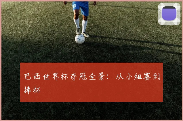 巴西世界杯夺冠全景：从小组赛到捧杯